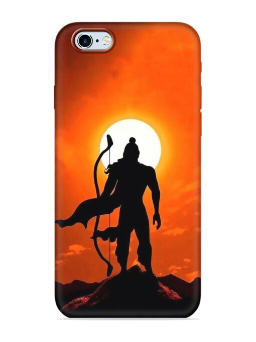 Shree Ram Embossed Soft Silicone Case for Apple Iphone 6 Plus Zapvi