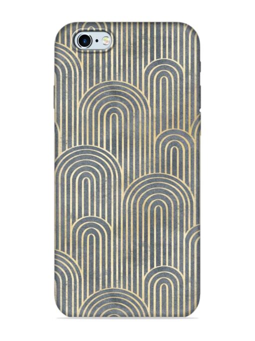 Art Deco Style Embossed Soft Silicone Case for Apple Iphone 6 Plus Zapvi