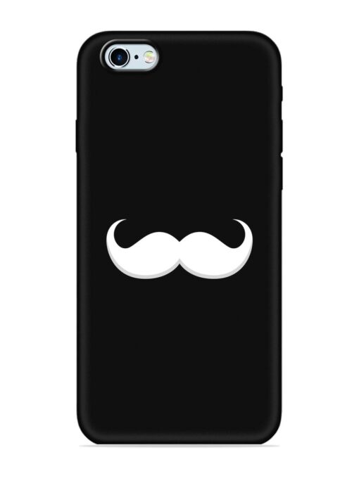 Mustache Vector Embossed Soft Silicone Case for Apple Iphone 6 Plus Zapvi