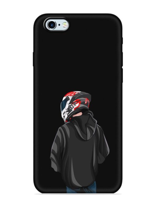 Motorcycle Rider Embossed Soft Silicone Case for Apple Iphone 6 Plus Zapvi