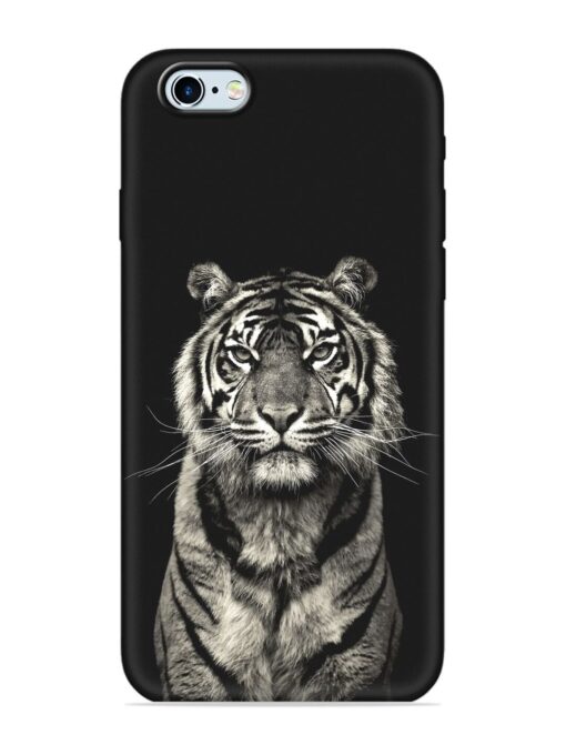 Tiger Art Embossed Soft Silicone Case for Apple Iphone 6 Plus Zapvi