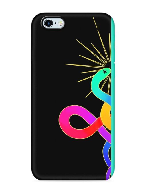 Art Geometric Abstraction Embossed Soft Silicone Case for Apple Iphone 6S Zapvi