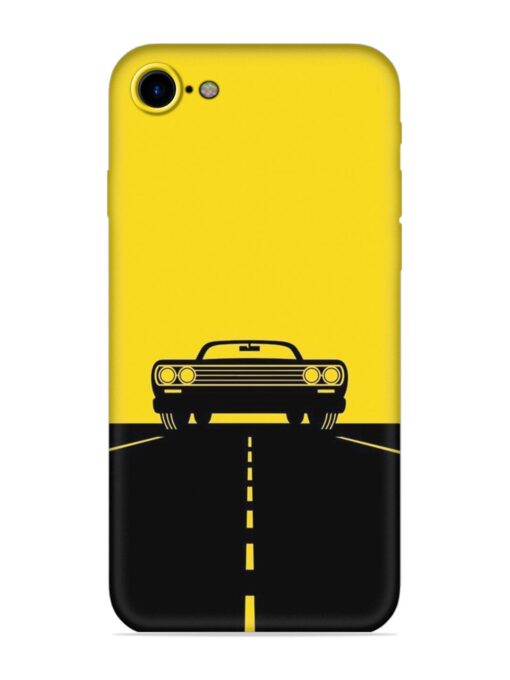 Classic Car Embossed Soft Silicone Case for Apple Iphone 7 Zapvi