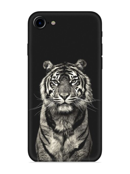 Tiger Art Embossed Soft Silicone Case for Apple Iphone 7 Zapvi