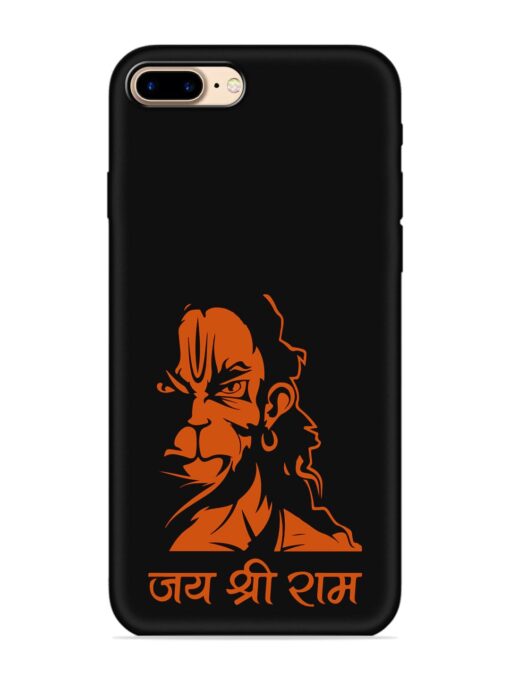 Angry Hanuman Embossed Soft Silicone Case for Apple Iphone 7 Plus Zapvi