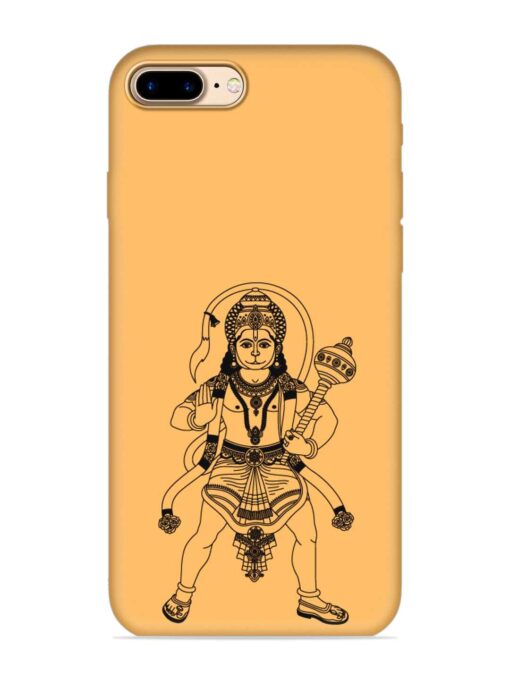 Indian God Hanuman Embossed Soft Silicone Case for Apple Iphone 7 Plus Zapvi