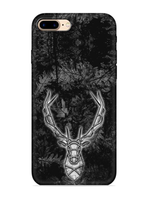 Ancient Deer Embossed Soft Silicone Case for Apple Iphone 7 Plus Zapvi