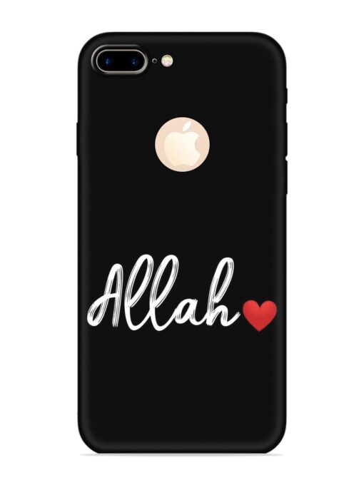 Allah Embossed Soft Silicone Case for Apple Iphone 7 Plus (Logo Cut) Zapvi