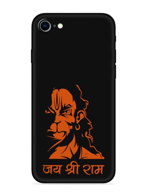 Angry Hanuman Embossed Soft Silicone Case for Apple Iphone 8 Zapvi