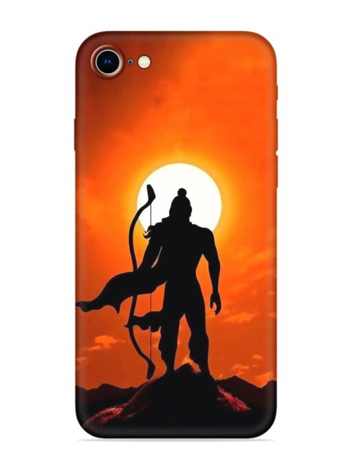 Shree Ram Embossed Soft Silicone Case for Apple Iphone 8 Zapvi