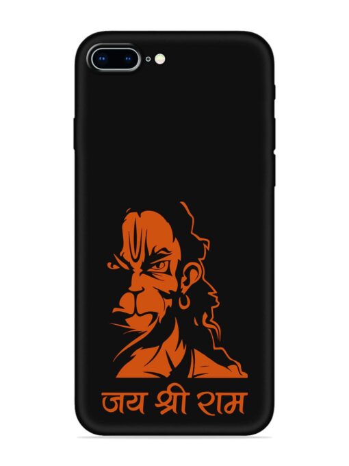 Angry Hanuman Embossed Soft Silicone Case for Apple Iphone 8 Plus Zapvi