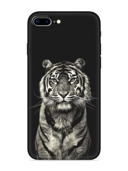 Tiger Art Embossed Soft Silicone Case for Apple Iphone 8 Plus Zapvi