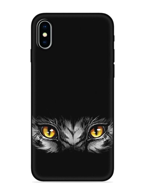 Scary Eye Embossed Soft Silicone Case for Apple Iphone X Zapvi