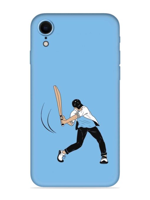 Cricket Gully Boy Embossed Soft Silicone Case for Apple Iphone Xr Zapvi