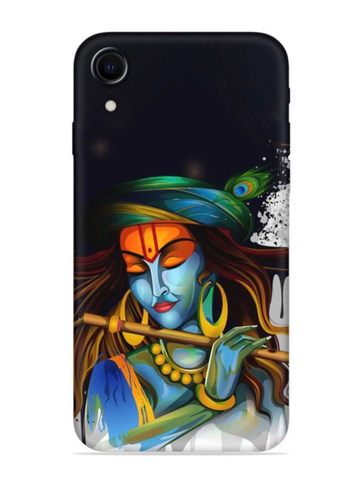 Krishna Art Embossed Soft Silicone Case for Apple Iphone Xr Zapvi