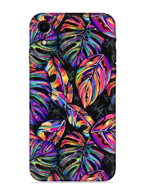 Tropical Seamless Vector Embossed Soft Silicone Case for Apple Iphone Xr Zapvi