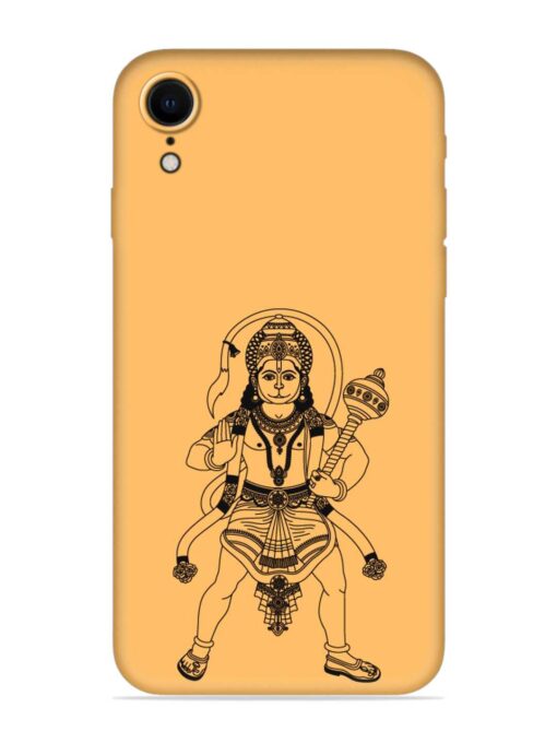 Indian God Hanuman Embossed Soft Silicone Case for Apple Iphone Xr Zapvi