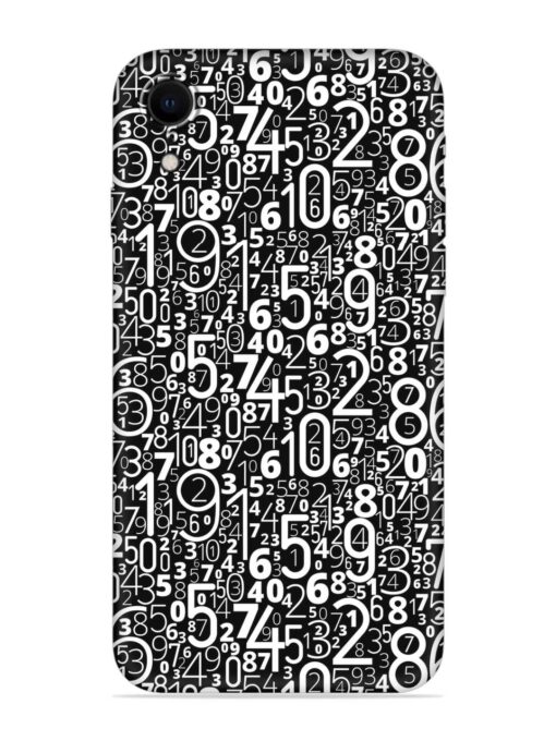 Many Numbers Different Embossed Soft Silicone Case for Apple Iphone Xr Zapvi