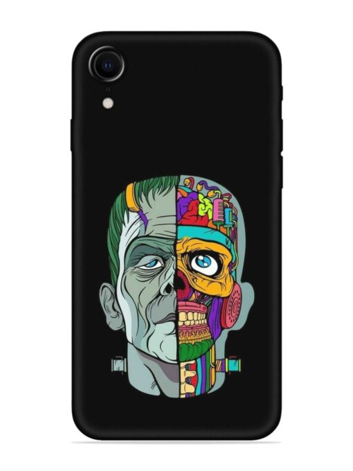 Men Vs Skull Embossed Soft Silicone Case for Apple Iphone Xr Zapvi