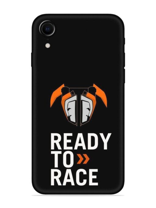 Ready To Race Embossed Soft Silicone Case for Apple Iphone Xr Zapvi