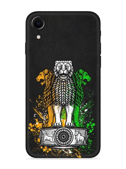 Pillars Of Ashoka Embossed Soft Silicone Case for Apple Iphone Xr Zapvi