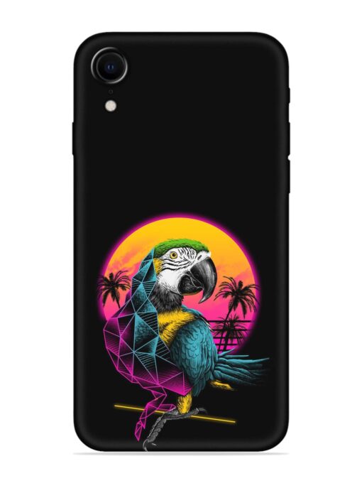 Rad Parrot Embossed Soft Silicone Case for Apple Iphone Xr Zapvi