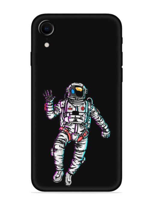 Spaceman Embossed Soft Silicone Case for Apple Iphone Xr Zapvi