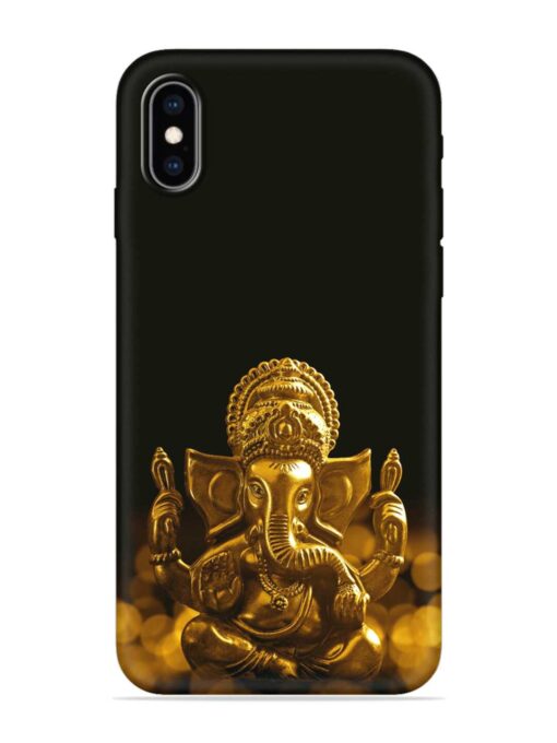 Lord Ganesha Indian Festival Embossed Soft Silicone Case for Apple Iphone Xs Max Zapvi