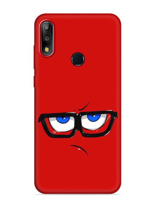 Rad Angry Face Embossed Soft Silicone Case for Asus Zenfone Max Pro M2 Zapvi