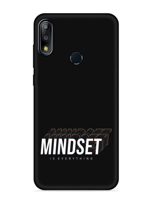 Mindset Everything Slogan Embossed Soft Silicone Case for Asus Zenfone Max Pro M2 Zapvi