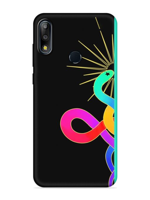 Art Geometric Abstraction Embossed Soft Silicone Case for Asus Zenfone Max Pro M2 Zapvi