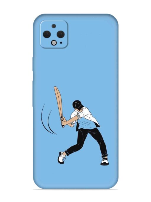 Cricket Gully Boy Embossed Soft Silicone Case for Google Pixel 4 Xl Zapvi