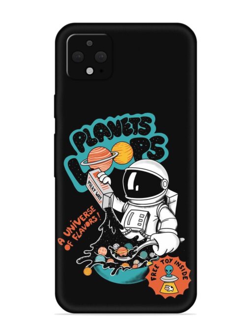 Planets Loop Embossed Soft Silicone Case for Google Pixel 4 Xl Zapvi