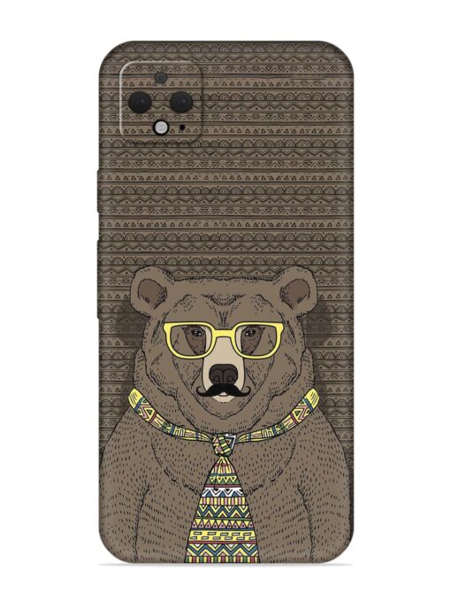 Grizzly Bear Embossed Soft Silicone Case for Google Pixel 4 Xl Zapvi