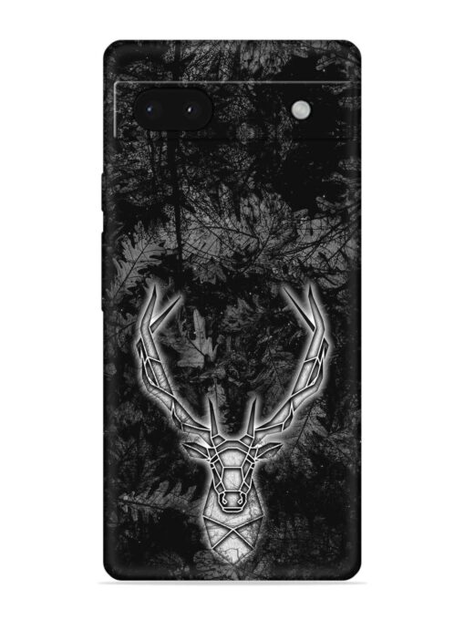 Ancient Deer Embossed Soft Silicone Case for Google Pixel 6A Zapvi