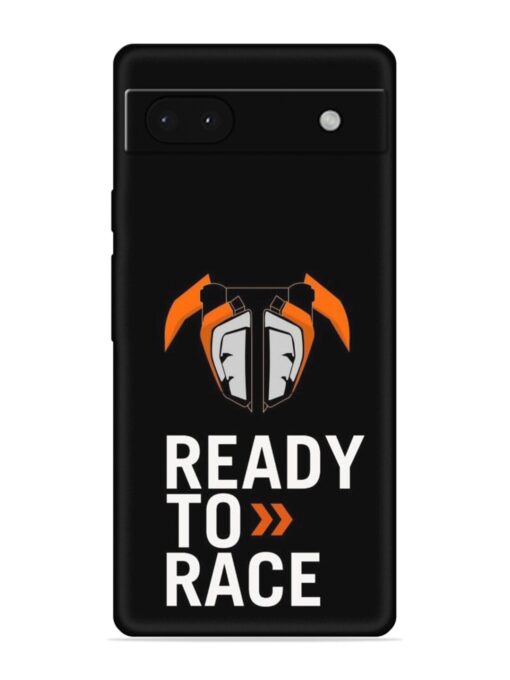 Ready To Race Embossed Soft Silicone Case for Google Pixel 6A Zapvi