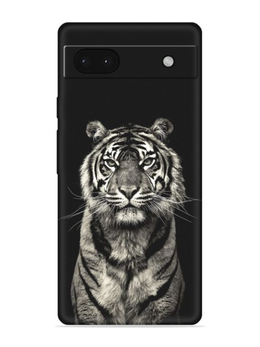 Tiger Art Embossed Soft Silicone Case for Google Pixel 6A Zapvi