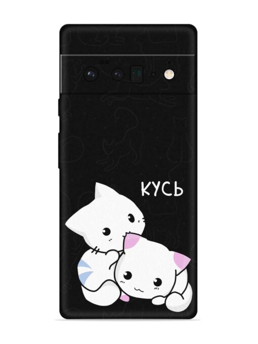 Kycb Cat Embossed Soft Silicone Case for Google Pixel 6 Pro Zapvi