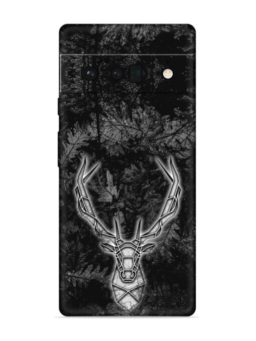 Ancient Deer Embossed Soft Silicone Case for Google Pixel 6 Pro Zapvi