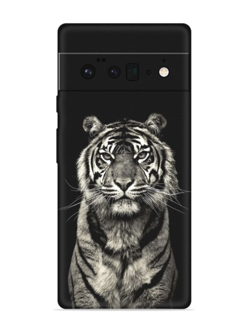 Tiger Art Embossed Soft Silicone Case for Google Pixel 6 Pro Zapvi