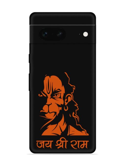 Angry Hanuman Embossed Soft Silicone Case for Google Pixel 7 Zapvi