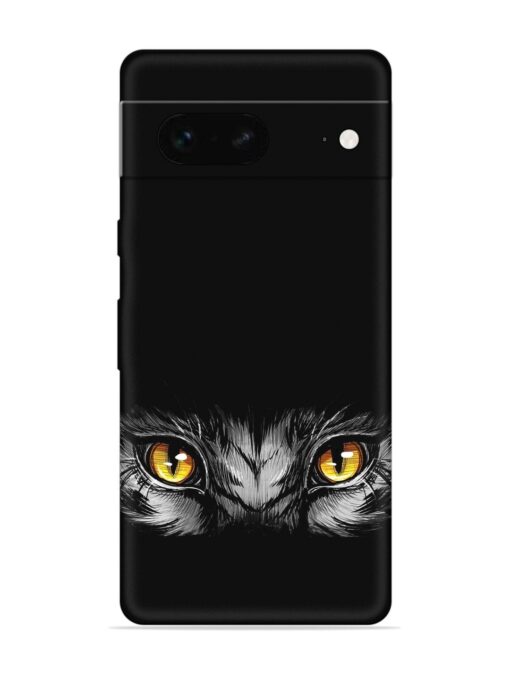 Scary Eye Embossed Soft Silicone Case for Google Pixel 7 Zapvi