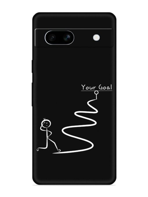 Your Goal Embossed Soft Silicone Case for Google Pixel 7A Zapvi