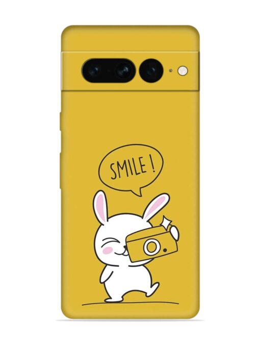 Hey Smile Please Embossed Soft Silicone Case for Google Pixel 7 Pro Zapvi