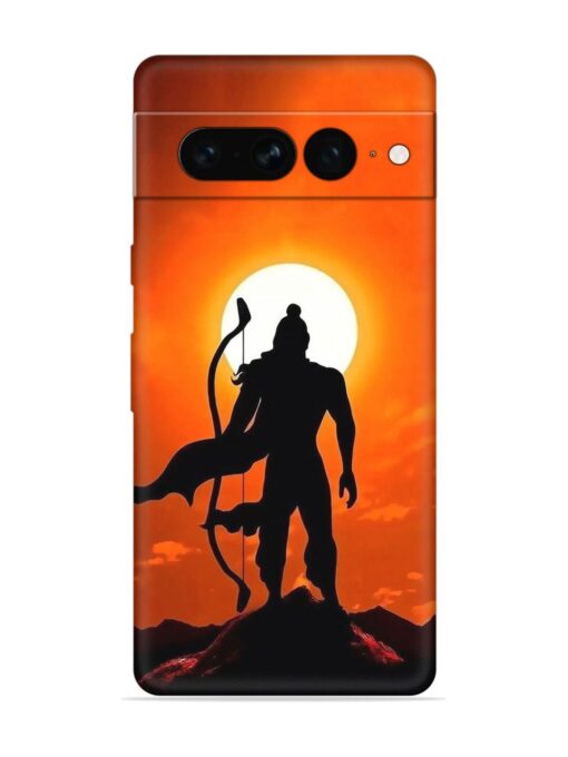 Shree Ram Embossed Soft Silicone Case for Google Pixel 7 Pro Zapvi