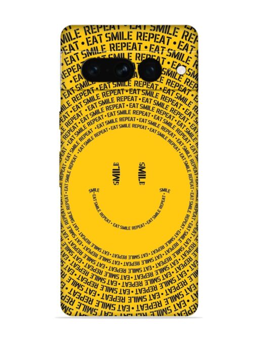 Smiley Embossed Soft Silicone Case for Google Pixel 7 Pro Zapvi