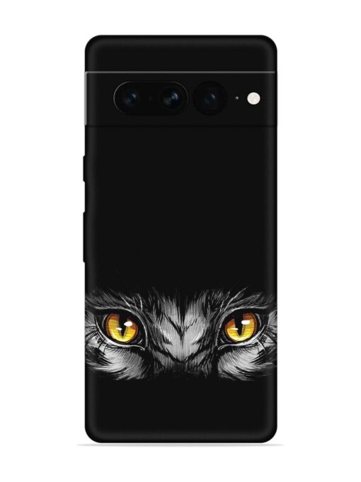 Scary Eye Embossed Soft Silicone Case for Google Pixel 7 Pro Zapvi