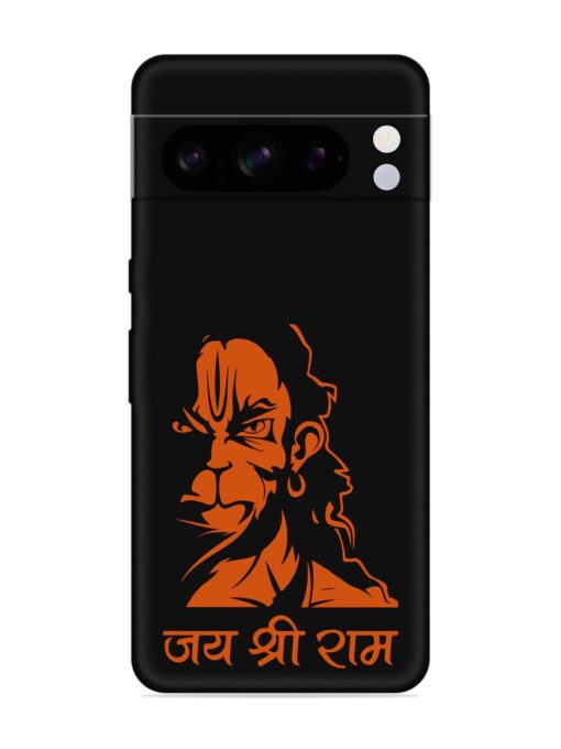 Angry Hanuman Embossed Soft Silicone Case for Google Pixel 8 Pro Zapvi