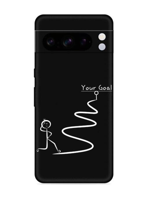 Your Goal Embossed Soft Silicone Case for Google Pixel 8 Pro Zapvi