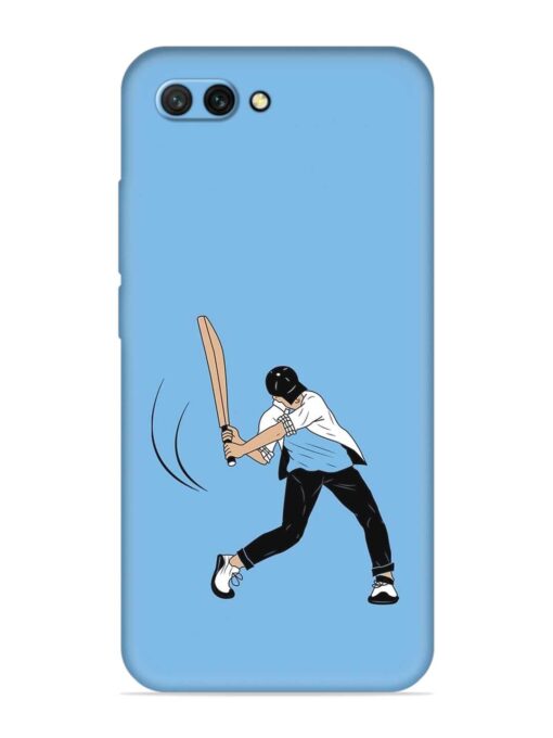 Cricket Gully Boy Embossed Soft Silicone Case for Honor 10 Zapvi